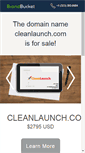 Mobile Screenshot of cleanlaunch.com